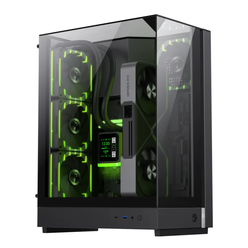 GAMEMAX GAMEMAX T20 BK Micro ATX PC case — product photo