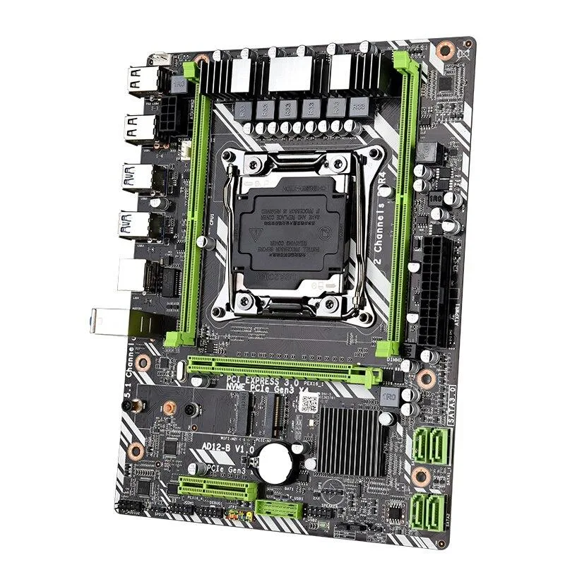 YINGHUA YINGHUA X99 server motherboard LGA 2011-3 Xeon E5 2670 V3 16G DDR4 NVME M.2 — 제품 사진