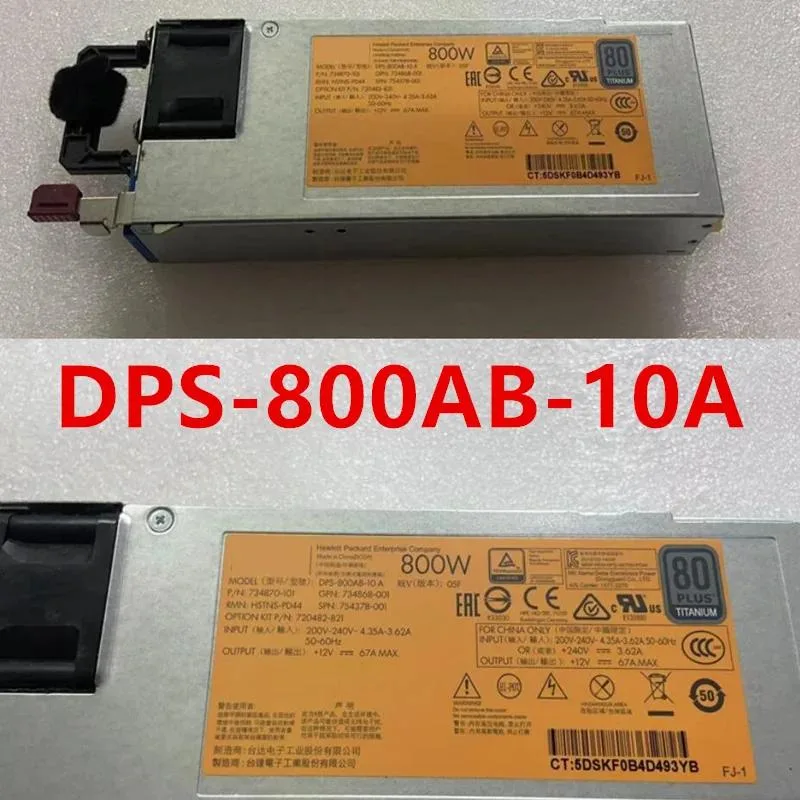 KHACHIMO KHACHIMO 380G9 800W Power Supply DPS-800AB-10 A HSTNS-PD44 — תמונת המוצר