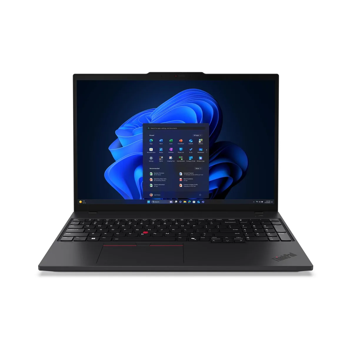 Lenovo Lenovo ThinkPad T16 Gen 4 laptop, Core Ultra 5 225U, 32GB DDR5, 2TB NVMe — photo du produit