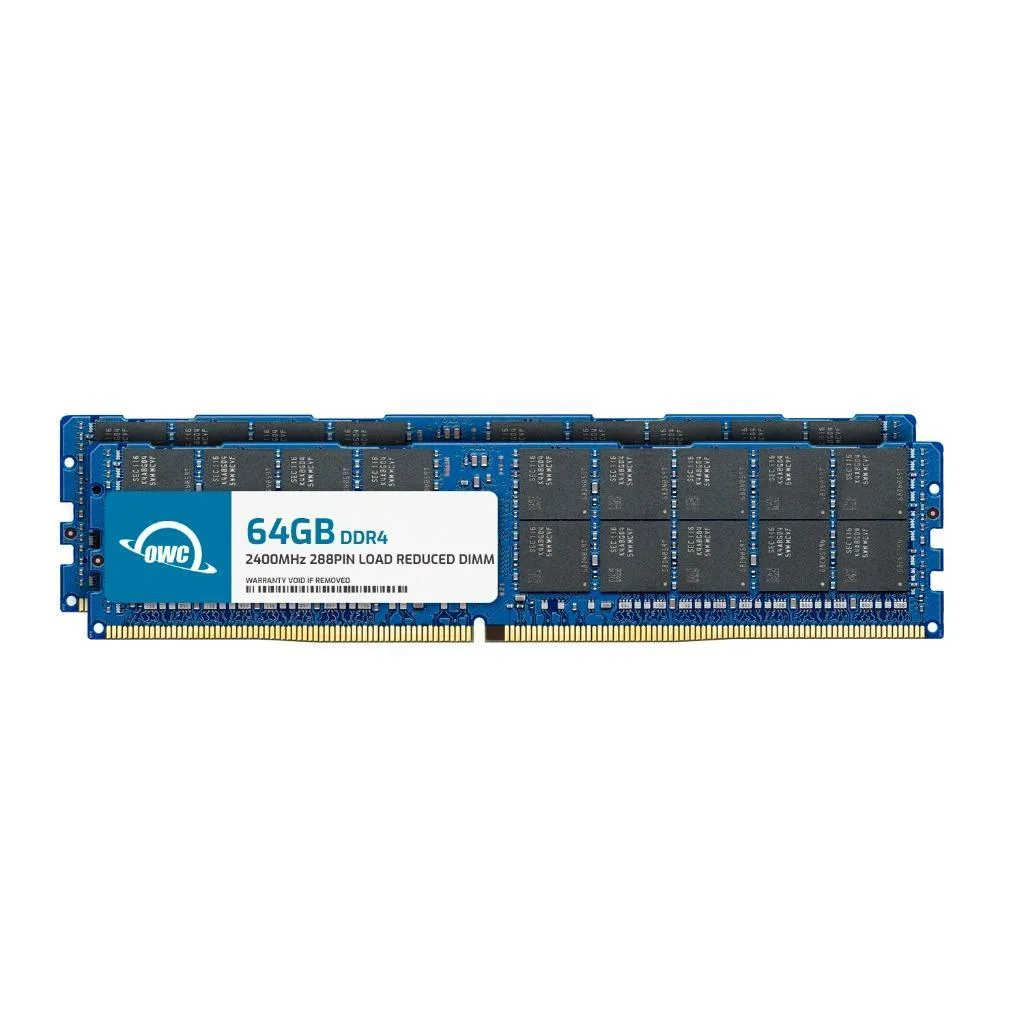OWC OWC 128GB (2x64GB) DDR4 2400 CL17 4Rx4 288-pin 1.2V ECC LRDIMM Kit Cisco UCS B260 M4 B460 M4 — 제품 사진