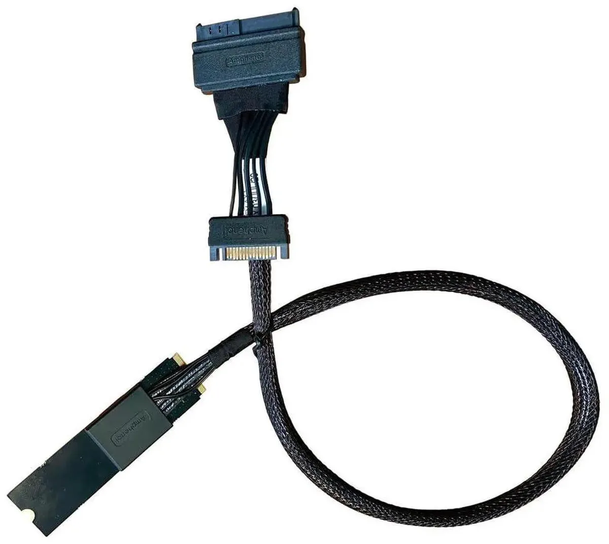 Vszerda Vszerda PCIe 4.0 M.2 2280 NVMe to U.2 2.5 Adapter 75cm Cable — product photo