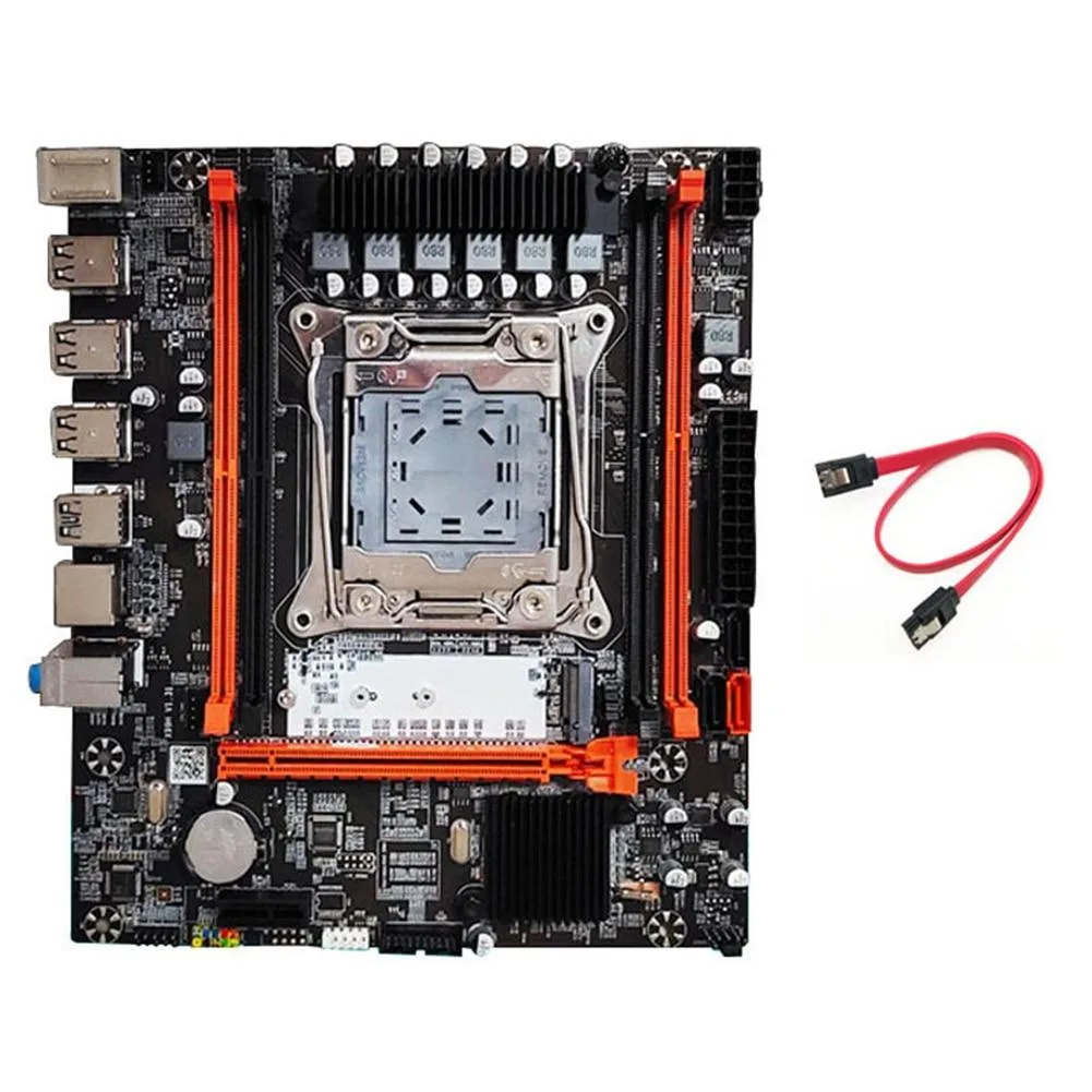 YINGHUA YINGHUA X99 server motherboard B85 LGA2011-V3 DDR3×4 ECC M.2 NVME PCI-E 3.0 X16 SATA 3.0 — toote foto
