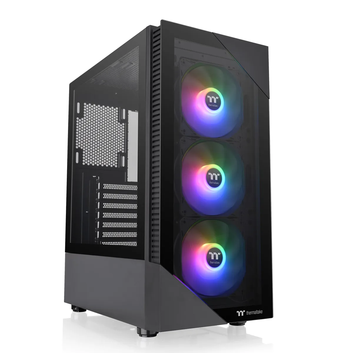 Thermaltake Thermaltake CA-1X3-00M1WN-00 View 200 TG ARGB Mid Tower PC case — photo du produit