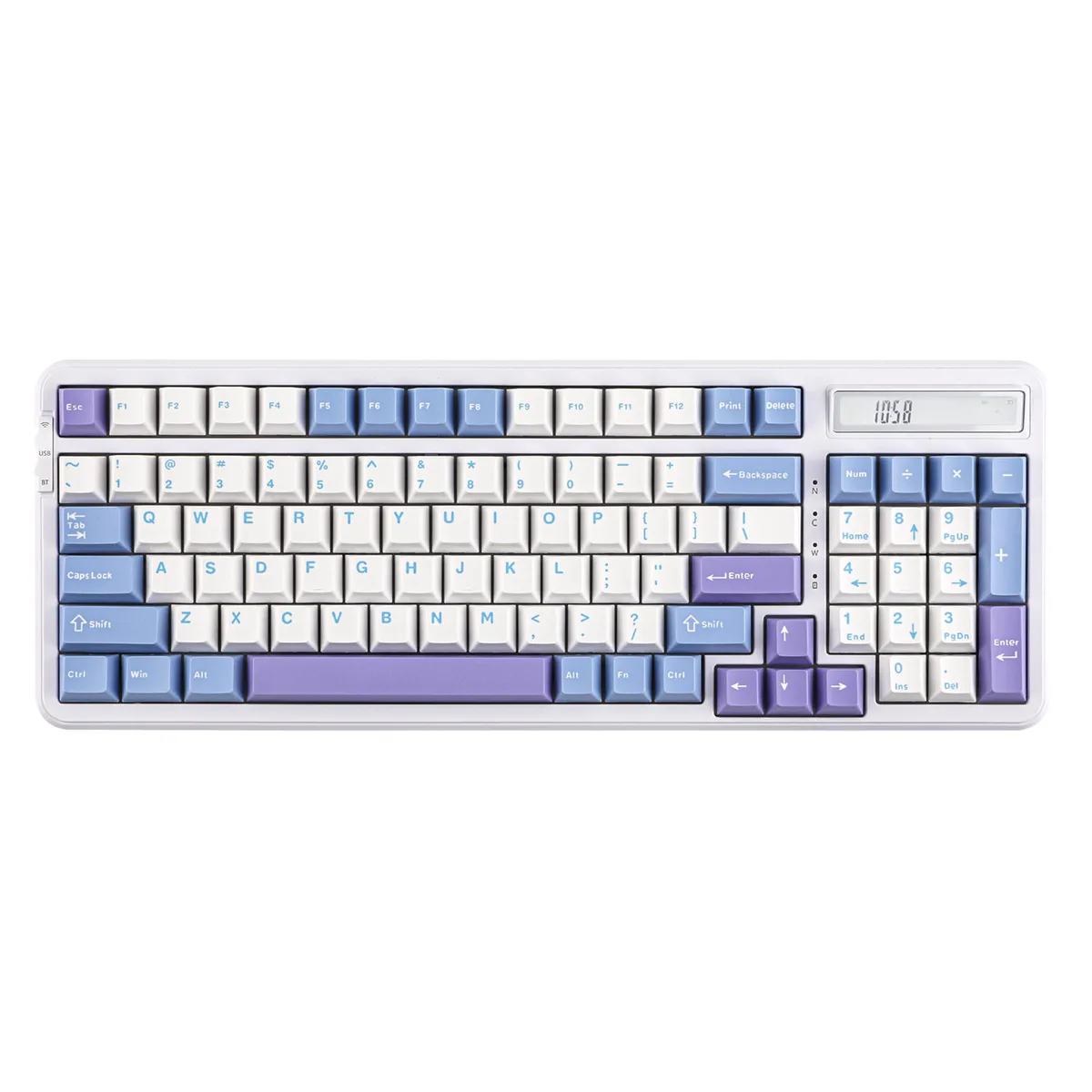 Epomaker Epomaker Cypher 96 gaming keyboard Wisteria Linear Switch — product photo