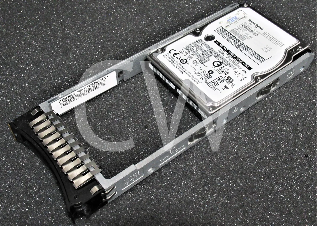 2.5 inch SAS internal hard drive with caddy tray