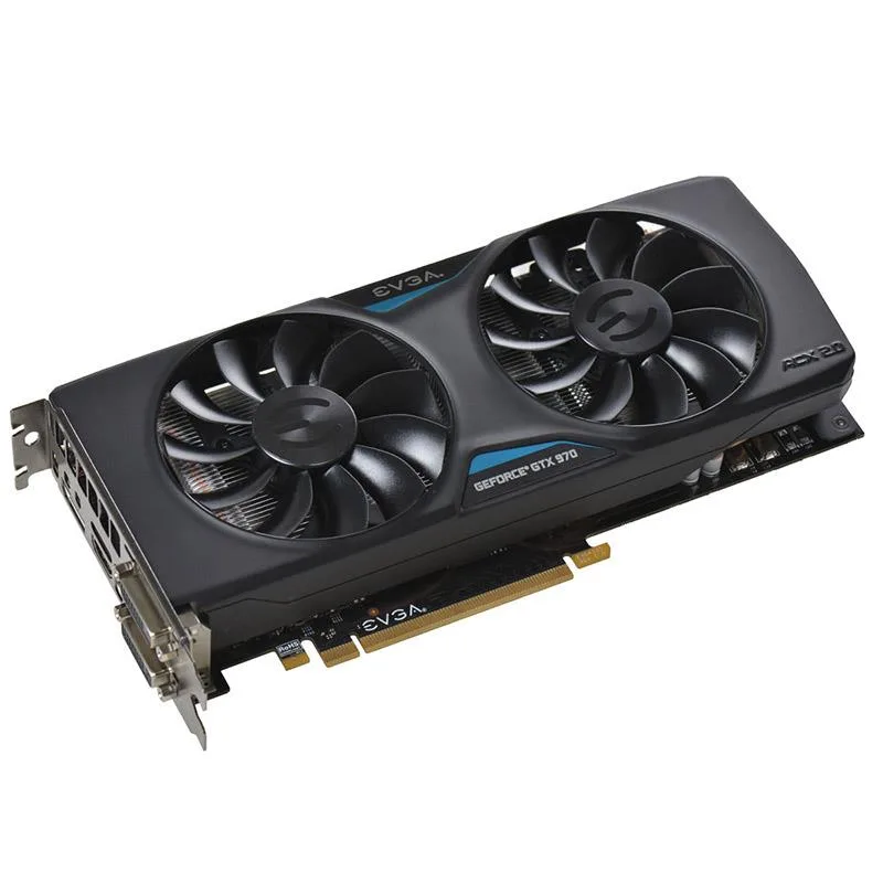 EVGA EVGA GeForce GTX 970 4GB SC GAMING ACX 2.0 graphics card — photo du produit