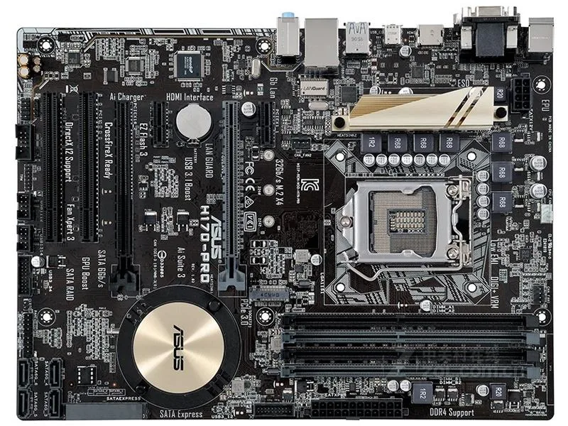 ASUS ASUS H170-PRO Intel motherboard LGA 1151 DDR4 64GB ATX — product photo