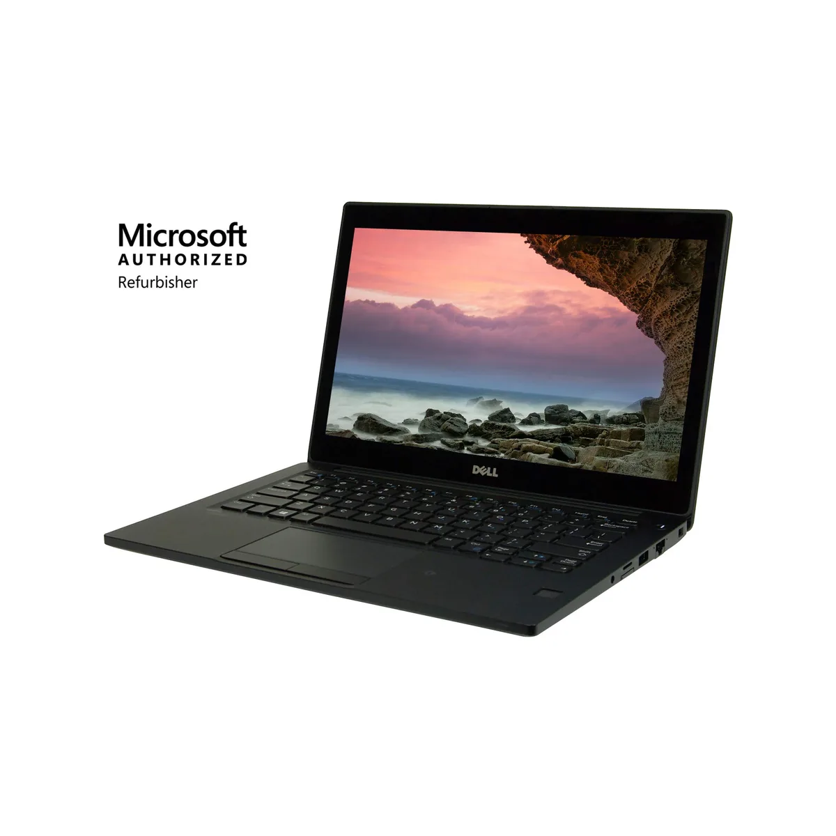 Silver Dell Latitude 7280 12.5 inch laptop closed on table