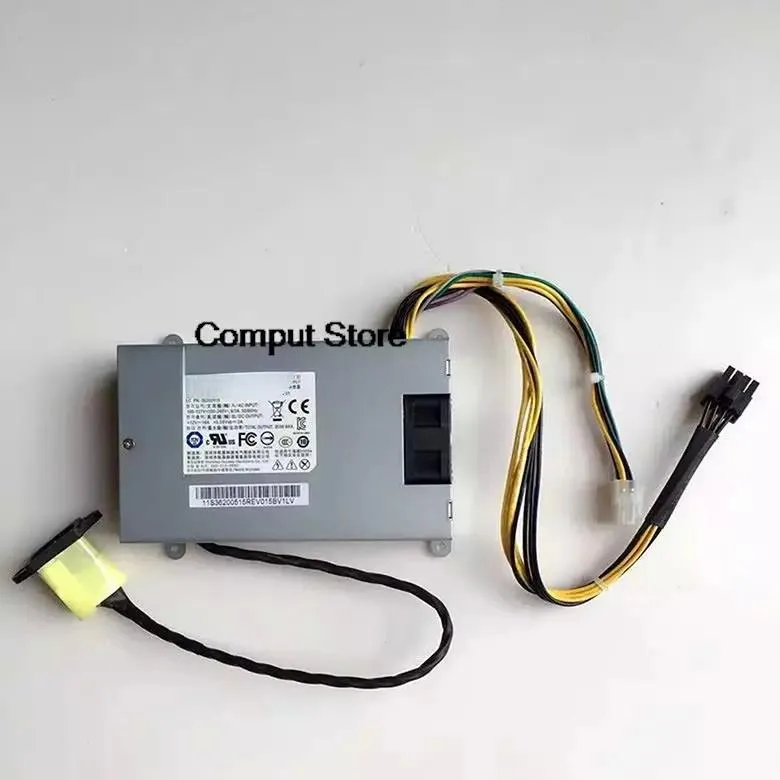 New ATX power supply unit with standard metal casing and rear fan grille