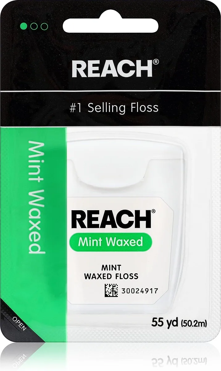 Reach 211895900 Mint Waxed Dental Floss 55 yd oral care — product photo