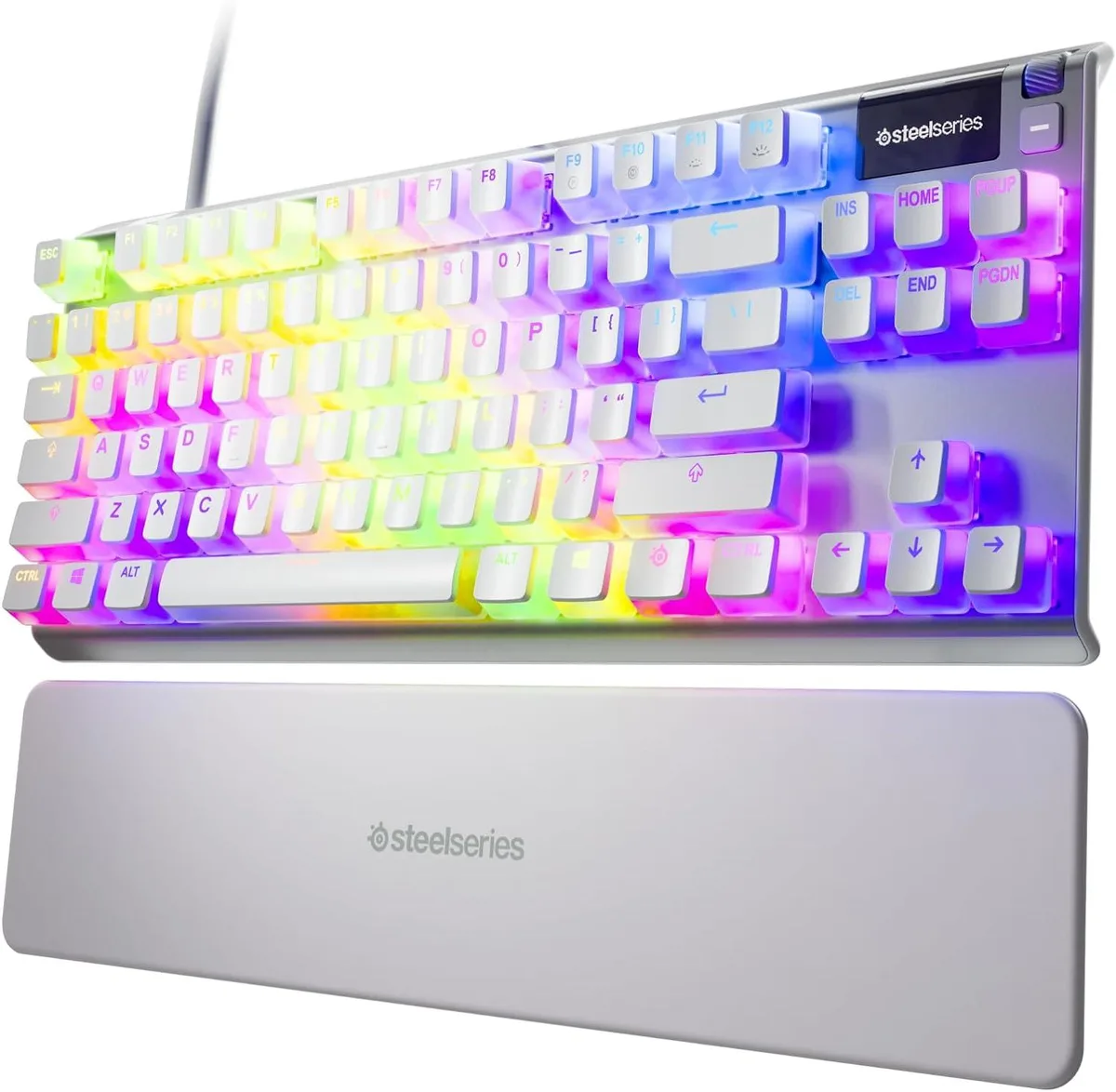 SteelSeries SteelSeries Apex 7 TKL Ghost gaming keyboard — preces foto