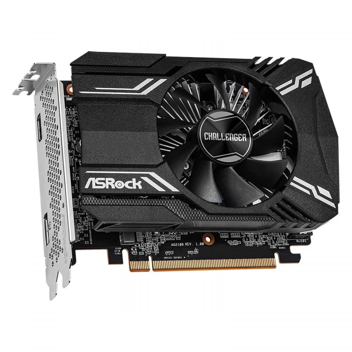 ASRock ASRock Radeon RX 6400 Challenger ITX 4GB GDDR6 graphics card — photo du produit