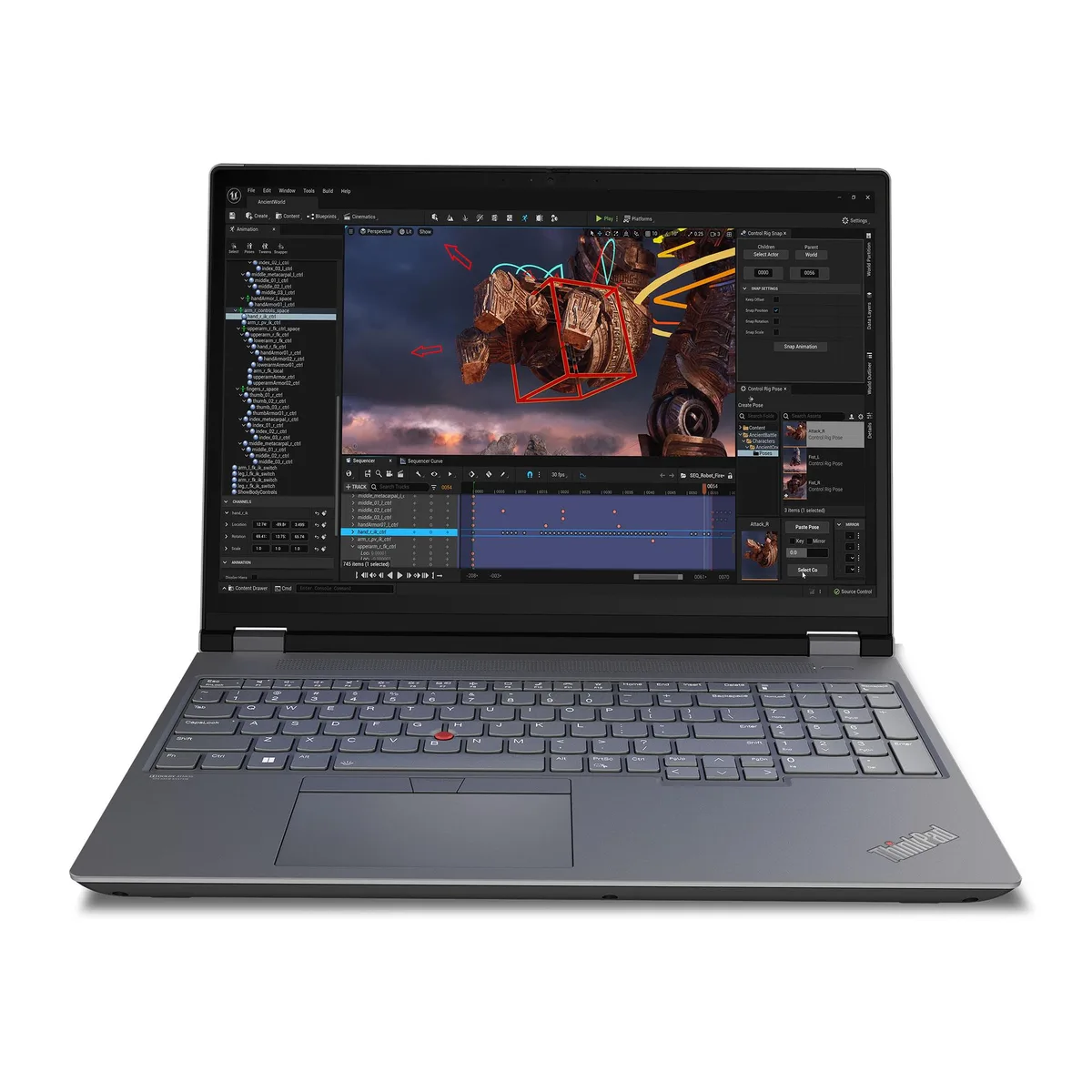 Lenovo Lenovo ThinkPad P16 Gen 2 i7-14700HX 64GB RTX 3500 12GB 1TB 16" 2-in-1 Laptop — foto del producto