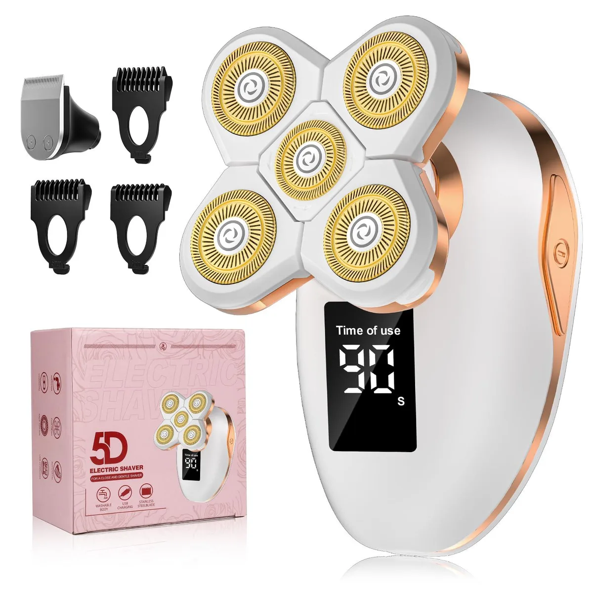  OLWDT HM-1688 Women's Foil Shaver 18K Gold 90min 161g — foto del prodotto