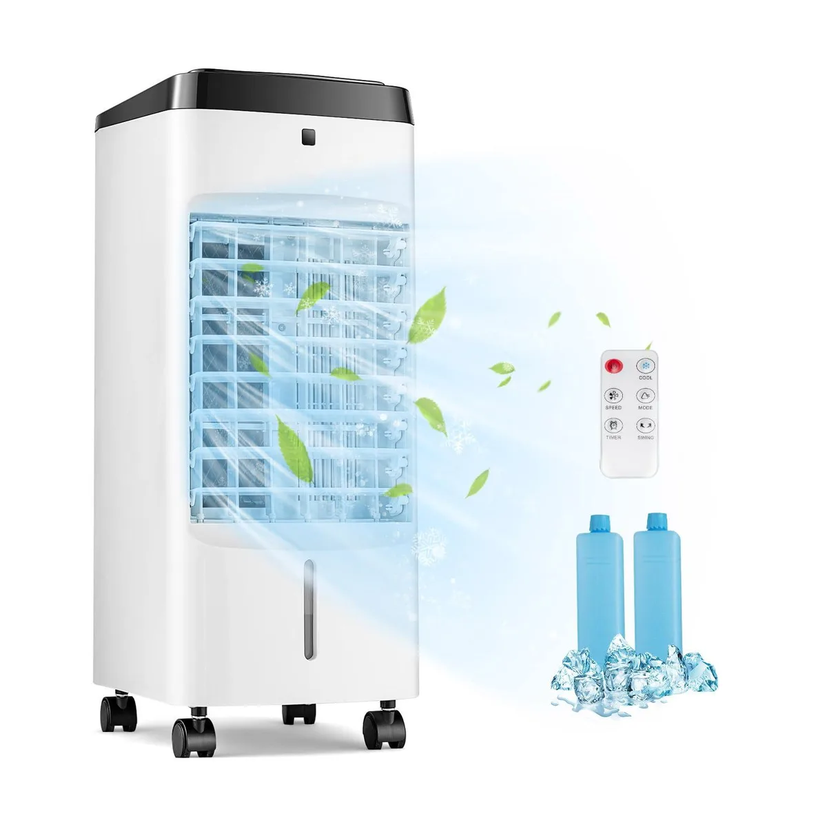 NShi NShi Evaporative Air Cooler 3.5L 70 oscillation 12V 20A — vörumynd
