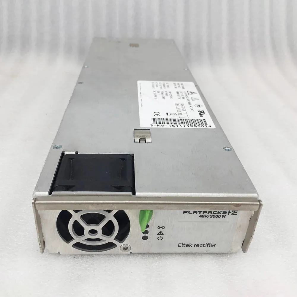 Rectangular ATX power supply unit in metallic finish