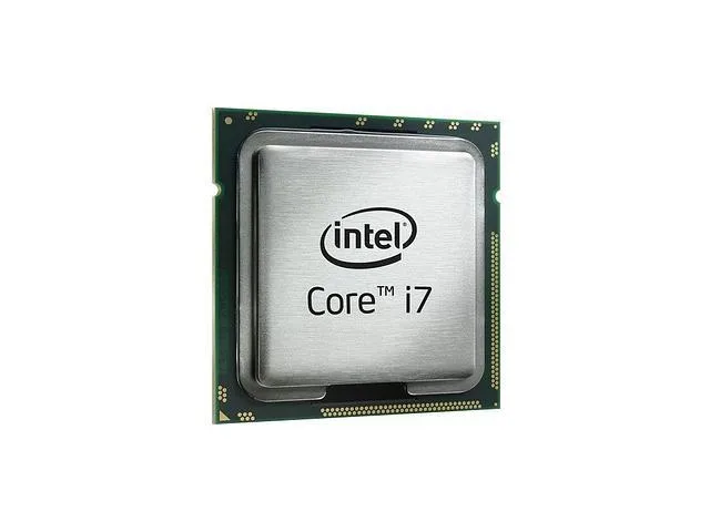 Intel Core i7-6700K desktop CPU in metallic silver finish