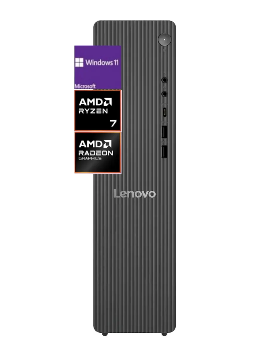 Lenovo Lenovo IdeaCentre Tower 8 AMD Ryzen 7 250 32GB DDR5 1TB SSD Windows 11 Home — photo du produit