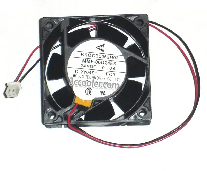 OEM Industries OEM Industries MMF-06D24ES FO3 60mm 24V 0.1A 2 Pin Fan — תמונת המוצר