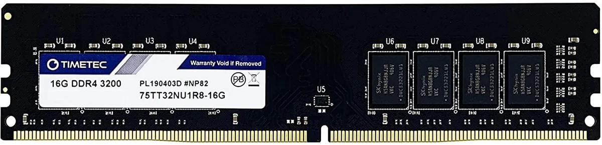 Timetec Timetec 16GB DDR4 3200MHz CL22 1.2V desktop RAM — photo du produit