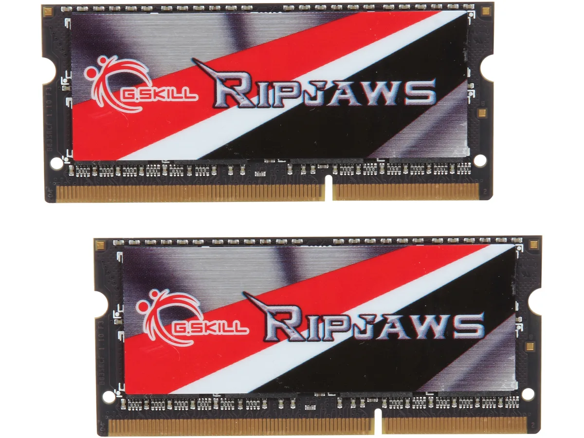 G.SKILL G.SKILL F3-1600C11D-16GRSL Ripjaws 16GB (2x8GB) DDR3L 1600 CL11 1.35V laptop RAM — 商品照片