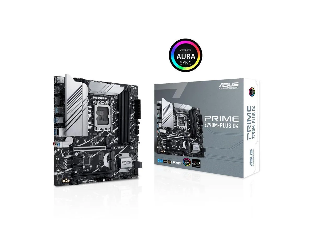 ASUS ASUS PRIME Z790M-PLUS D4 LGA 1700 Micro ATX Intel motherboard — product photo