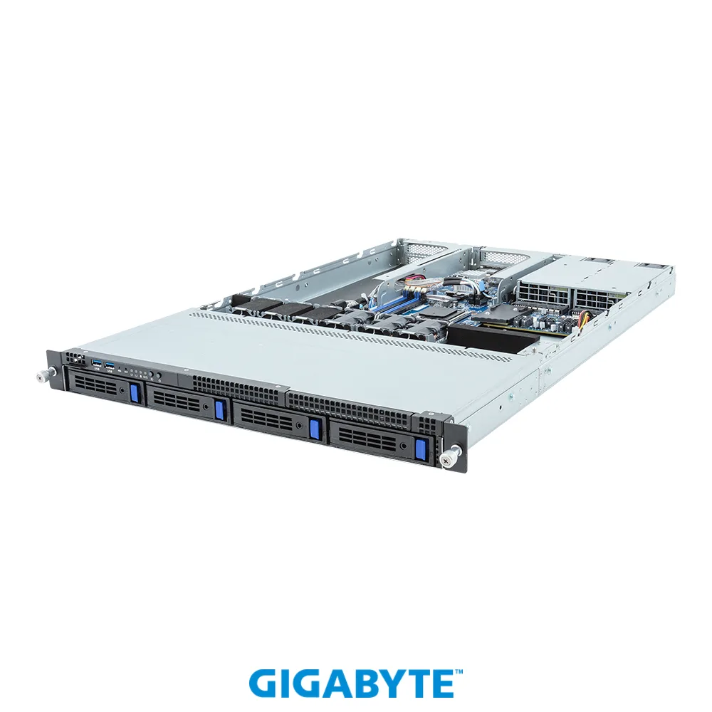 ABS ABS ABS-S/W-2025-BTS#7 rack server EPYC 4545P 2x 32GB 4800MHz 2x 2TB NVMe 100G dual port — fotografia produktu