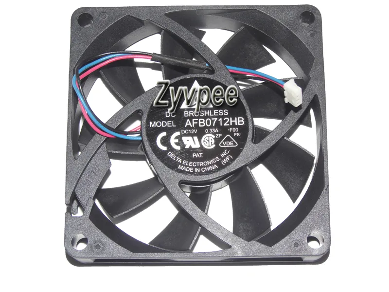 Zyvpee Zyvpee AFB0712HB 70mm 15mm 12V 0.33A 4000 RPM case fan — 商品照片