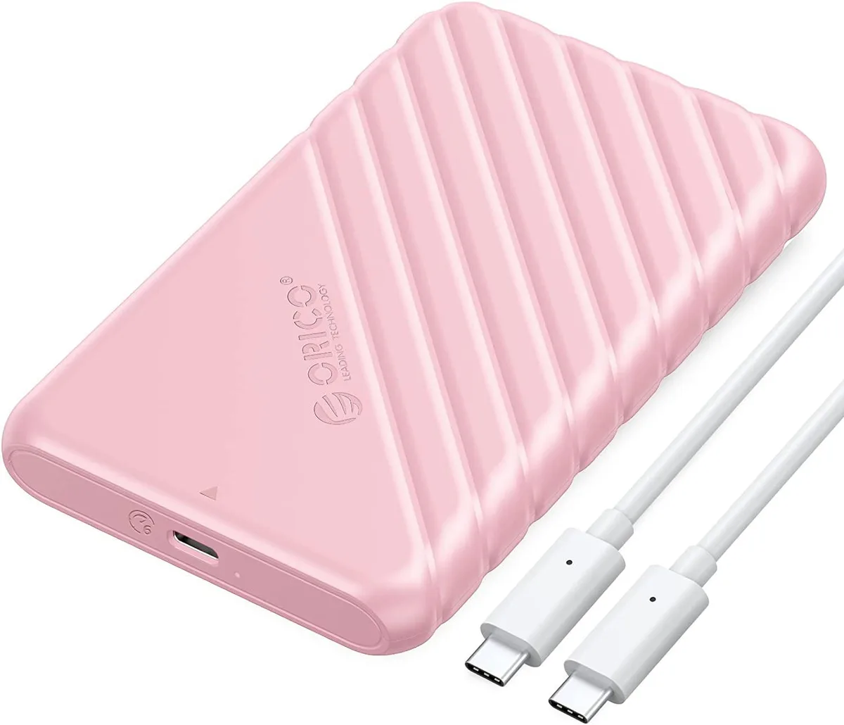 Orico Orico 2.5-inch SATA drive enclosure USB-C pink — 商品照片