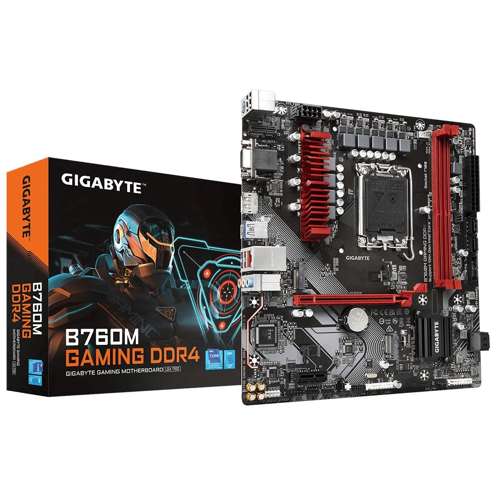 GIGABYTE GIGABYTE B760M GAMING DDR4 motherboard — photo du produit