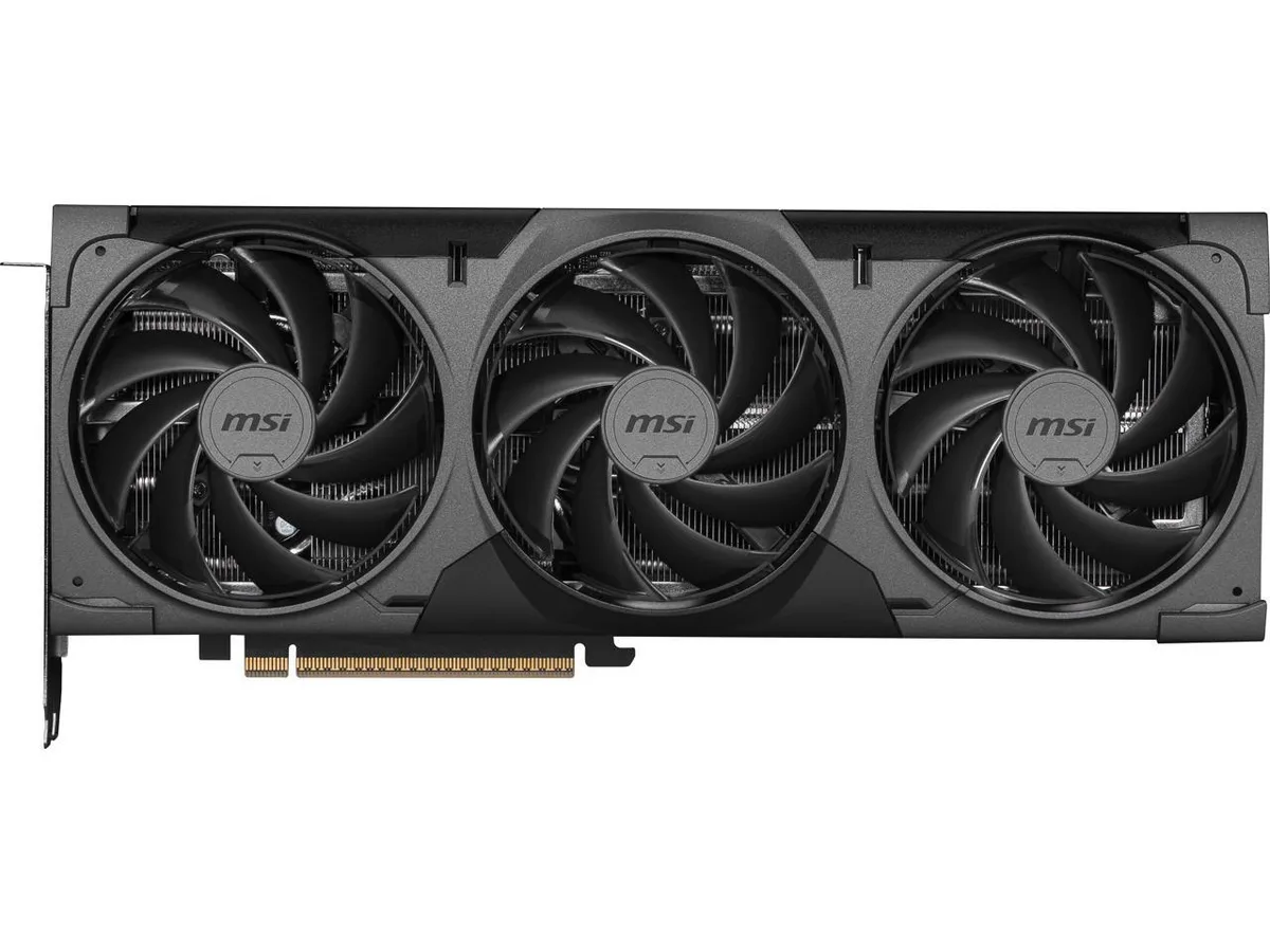 MSI MSI RTX 5070 Ti 16G VENTUS 3X OC BLACK graphics card — product photo