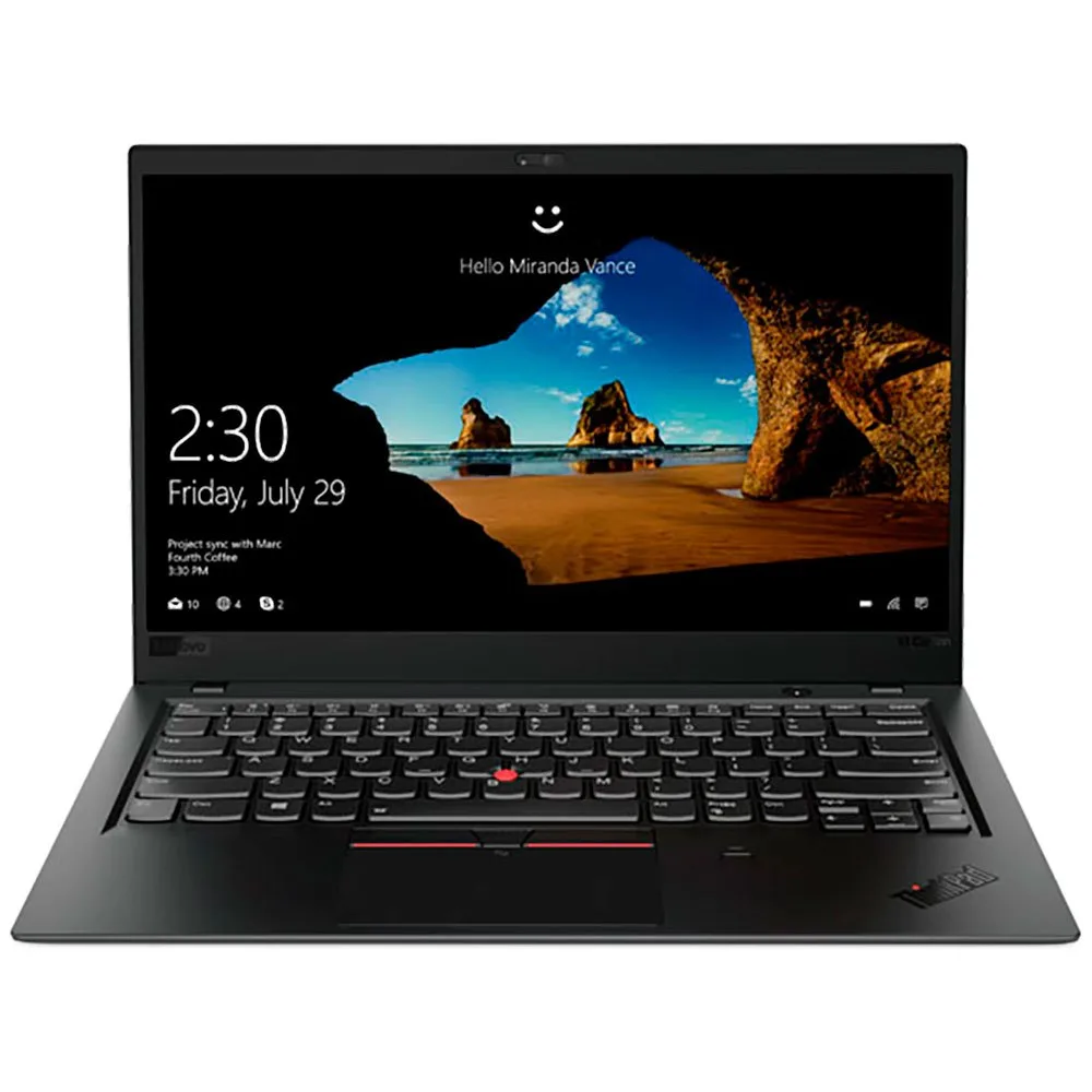 Refurbished ThinkPad X1 Carbon G6 14.0" touchscreen laptop, Grade B cosmetic condition