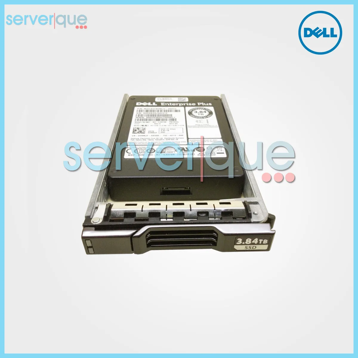 DELL DELL 4NMJF 3.84TB SAS 12Gb/s 2.5" Read Intensive enterprise SSD — product photo