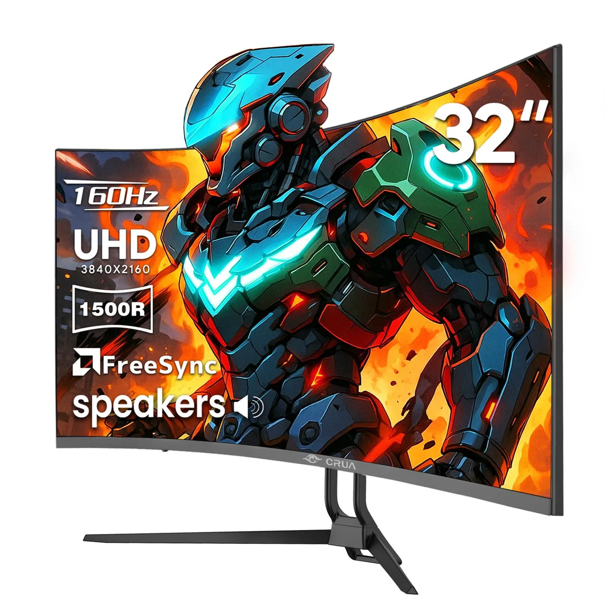 CRUA CRUA 32" 4K 160Hz Curved Gaming Monitor — product photo
