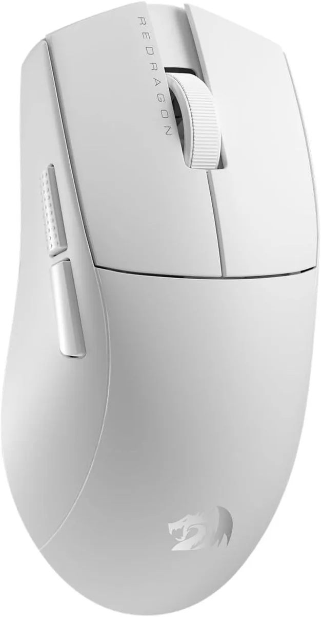 Redragon Redragon M916 PRO 3-Mode Wireless Gaming Mouse 49g 26K DPI White — Produktfoto