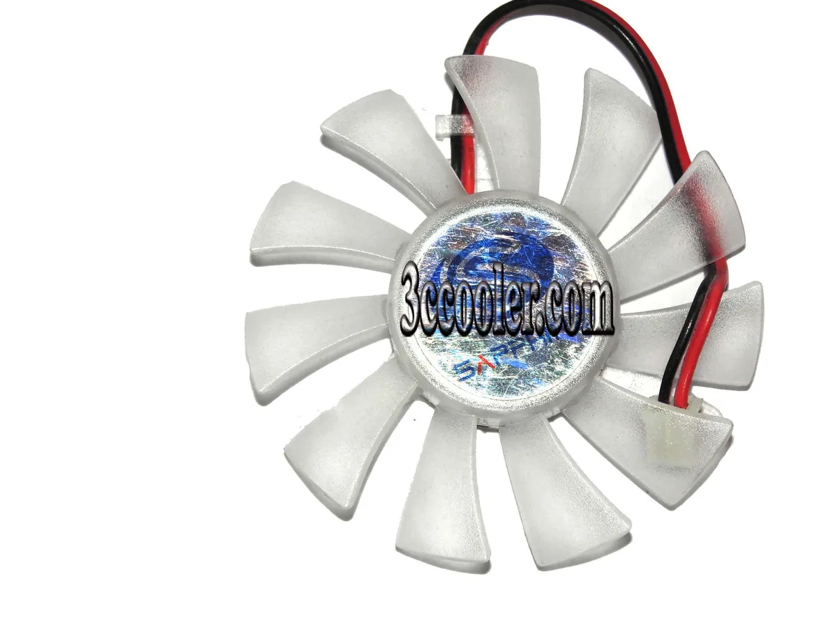 OEM Industries OEM Industries A6010C12C Frameless DC Cooler 12V .30A 2 Pin Transparent — toote foto