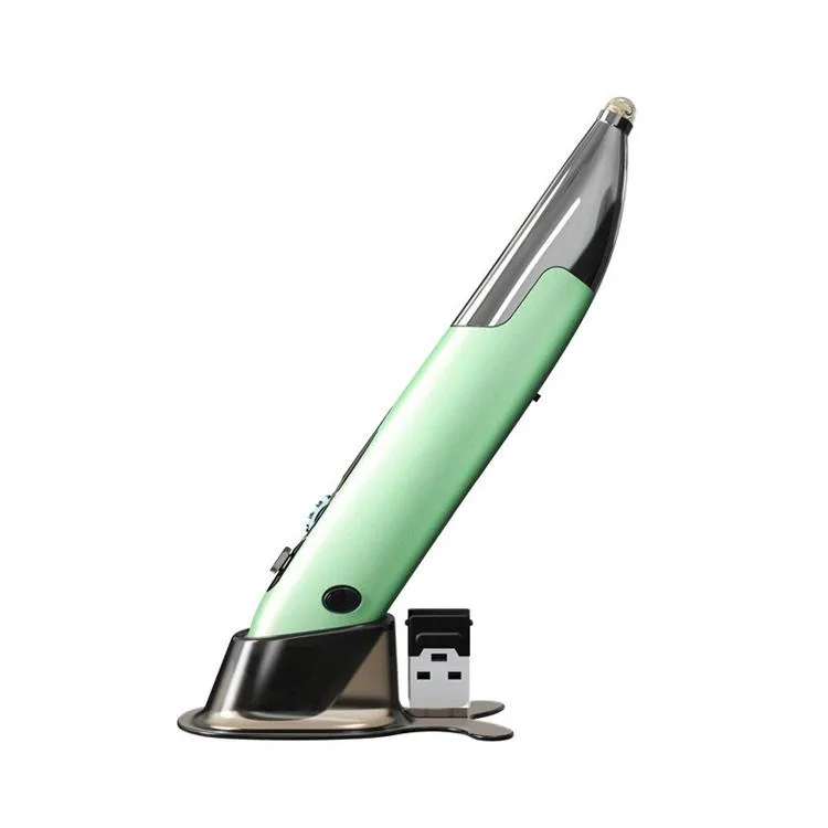 eForChina eForChina PR-A19 Green Pen Mouse 2.4GHz Bluetooth 800/1200/1600 DPI — fotografia produktu