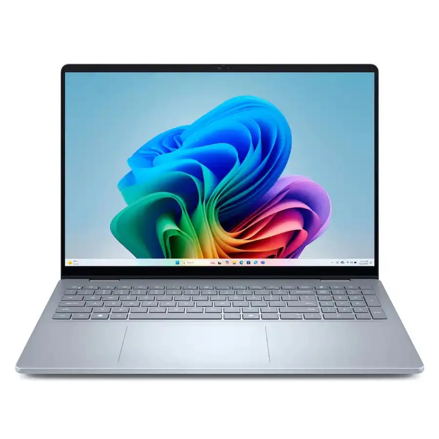 Ice Blue 16 inch touchscreen laptop with anti-glare display and backlit keyboard