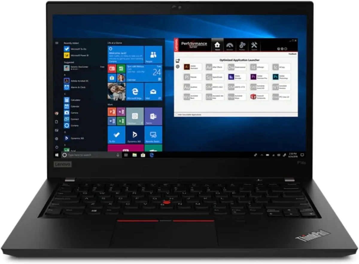 Lenovo Lenovo ThinkPad P14s G1 14" AMD Ryzen 7 PRO 4750U 16GB DDR4 512GB SSD Windows 11 Pro — photo du produit