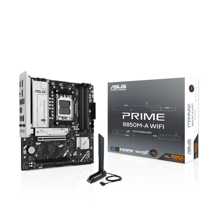 ASUS ASUS PRIME B850M-A WIFI AMD motherboard — product photo