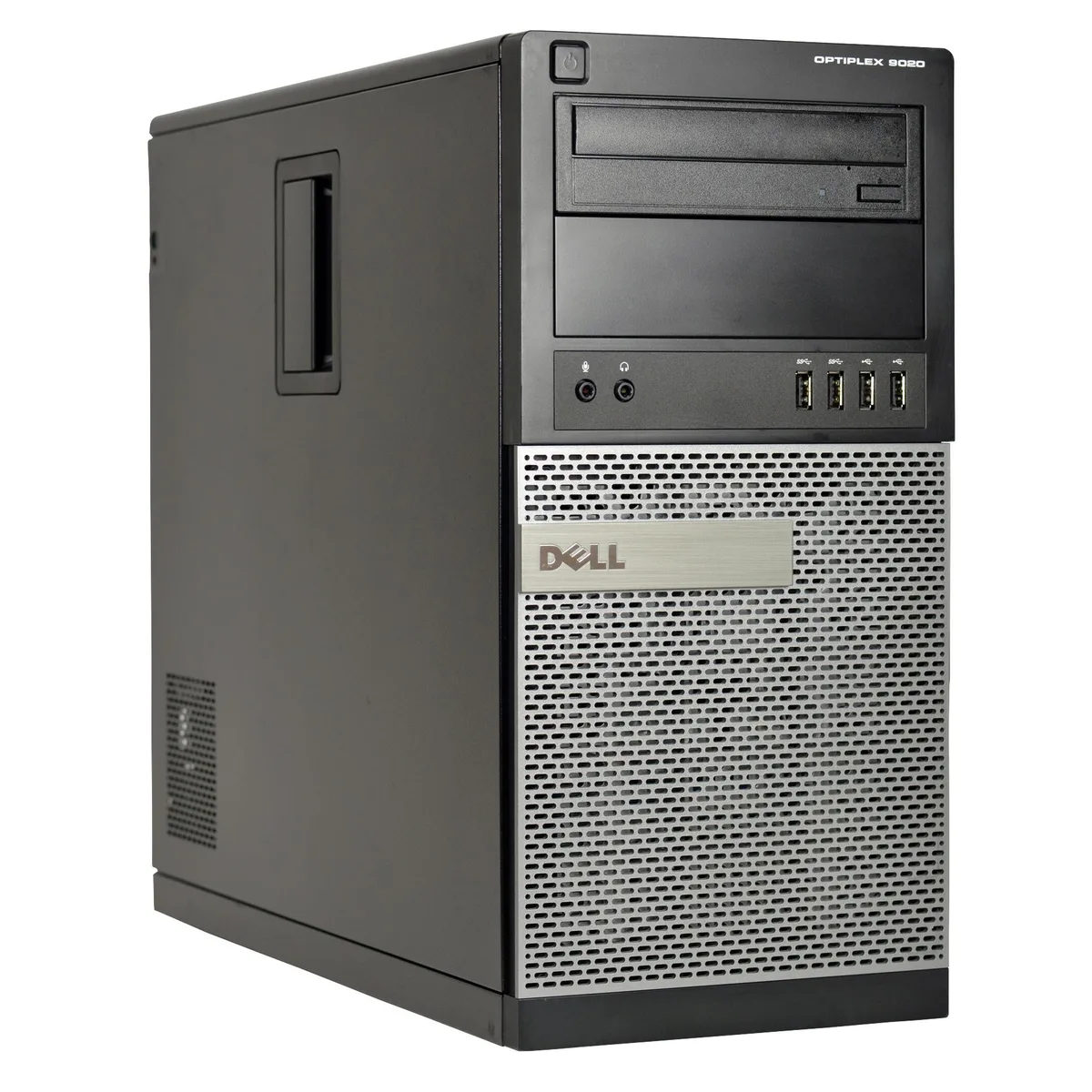 Black Dell OptiPlex 9020 mini tower desktop computer