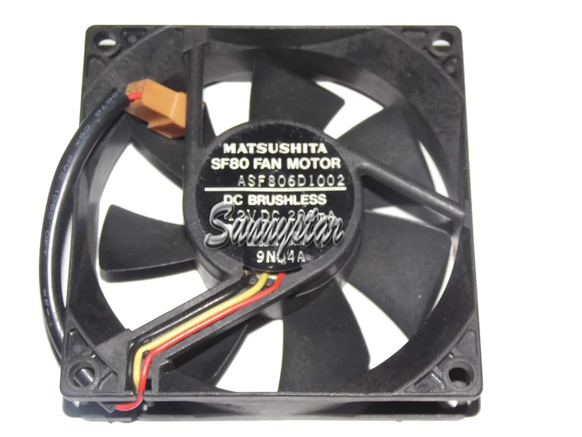 OEM Industries OEM Industries ASF806D1002 80mm Fan 12V 200mA 3-Pin — photo du produit