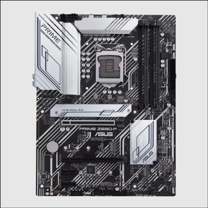 ASUS ASUS PRIME Z590-P B Intel Z590 motherboard — product photo
