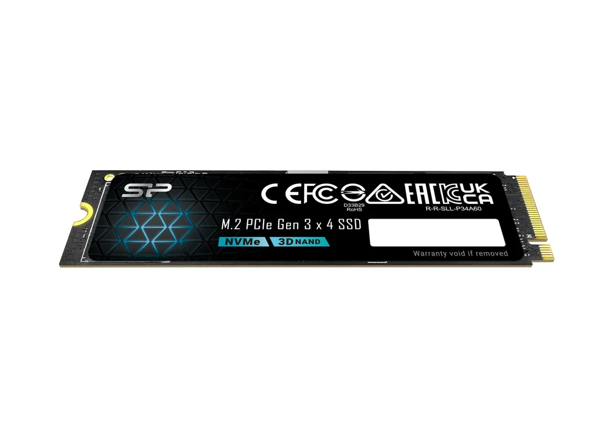 Silicon Power Silicon Power 1TB NVMe M.2 2280 enterprise SSD — productfoto