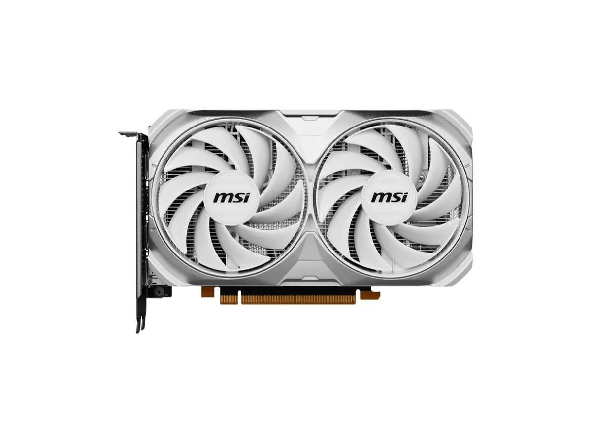 MSI MSI GeForce RTX 4060 VENTUS 2X WHITE 8G OC graphics card — product photo
