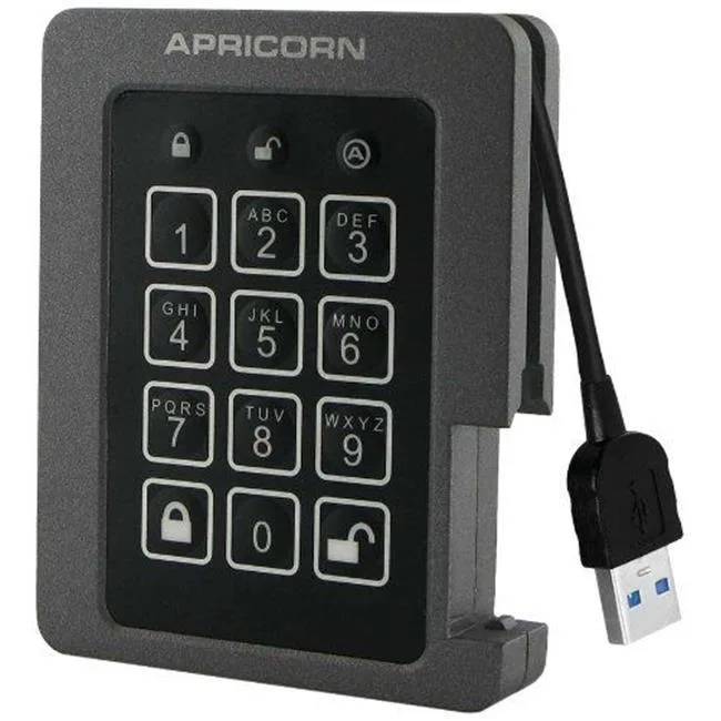 Apricorn Apricorn ASSD-3PL256-480F 480GB portable hard drive — 商品写真