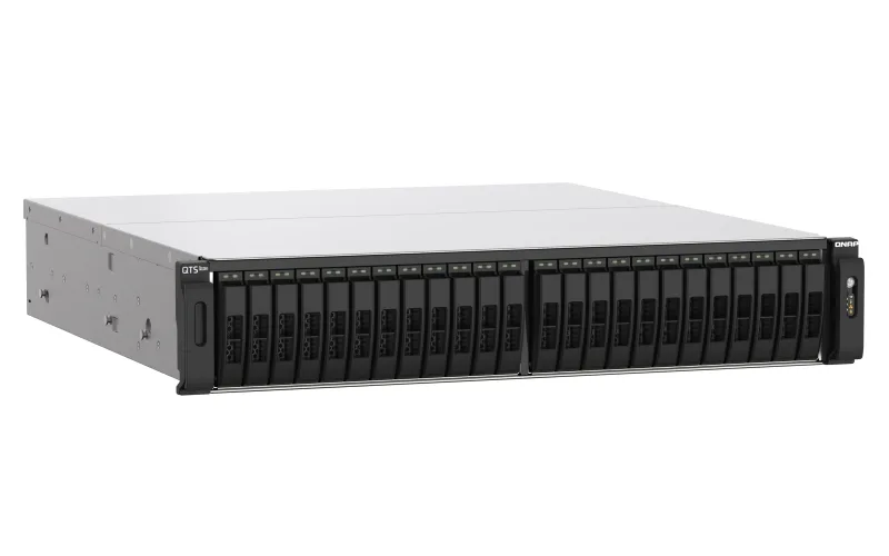 Qnap Qnap TS-h2490FU-7302P-128G-US 24-bay rackmount NAS — Produktfoto