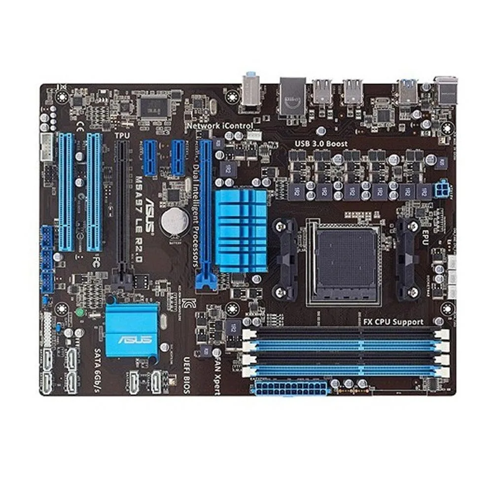 ASUS ASUS M5A97 LE R2.0 AMD 970 DDR3 32GB ATX motherboard — product photo