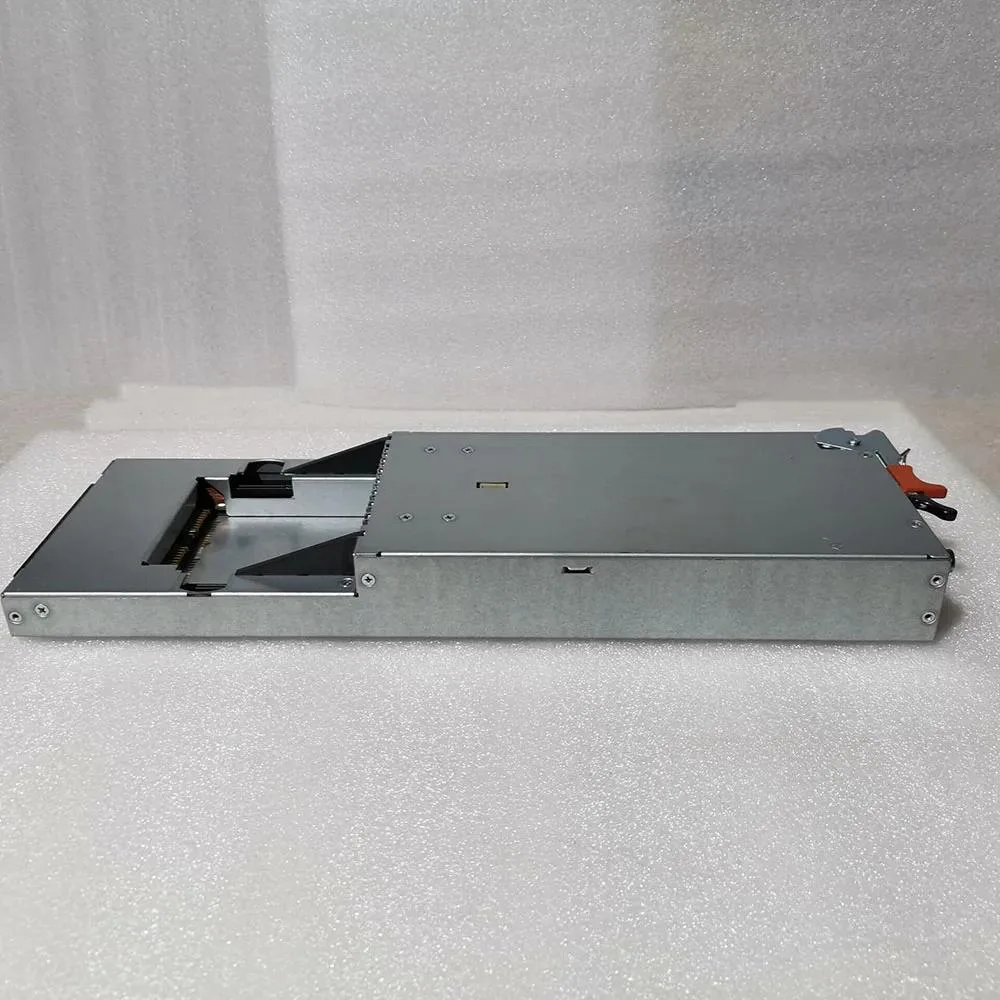 Rectangular ATX power supply unit in matte black finish